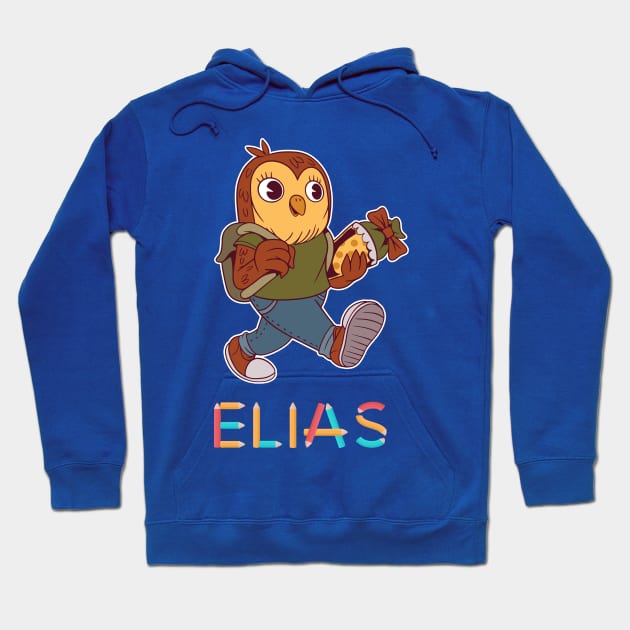 Enrollment Owl Elias Hoodie by DePit DeSign